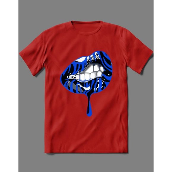Sneaker Match Royal Toe 1's Pucker Up Shirt - Picture 5 of 8